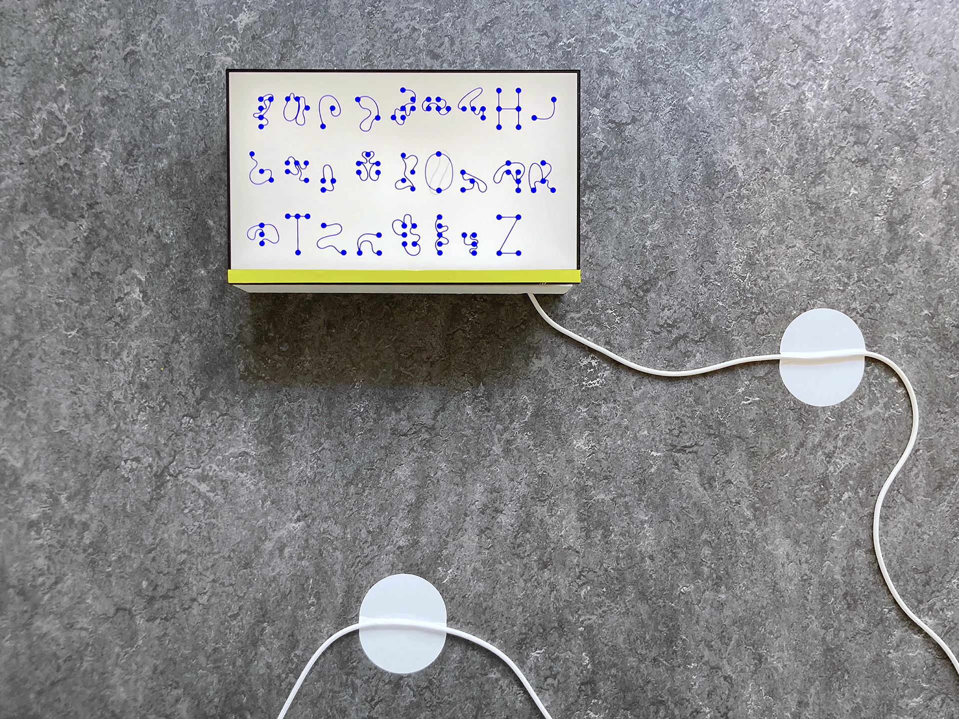 A Network of Dots and Lines